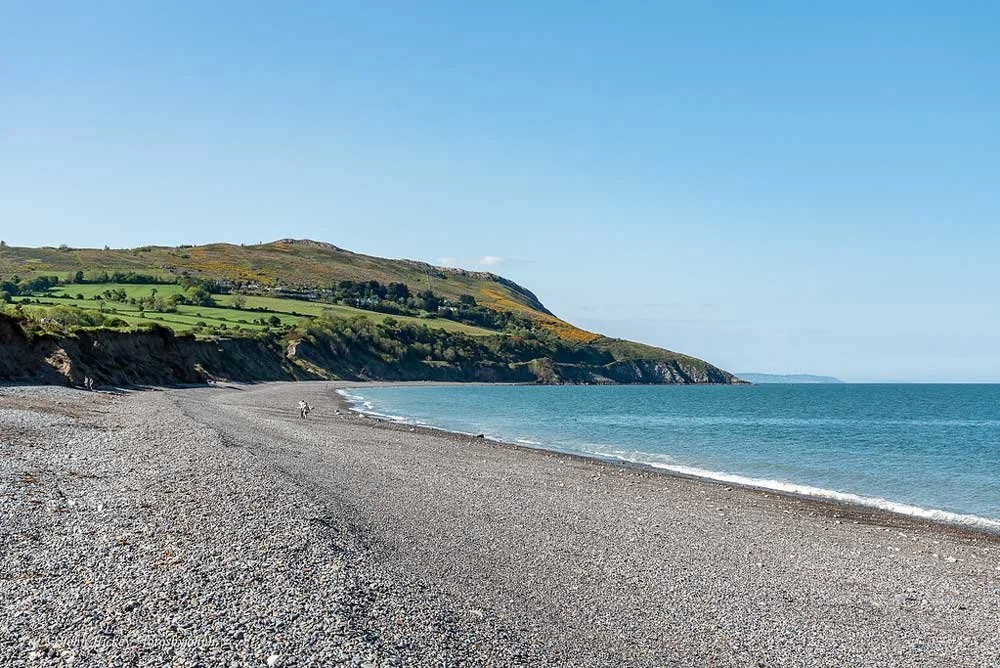 Greystones beach and coastline