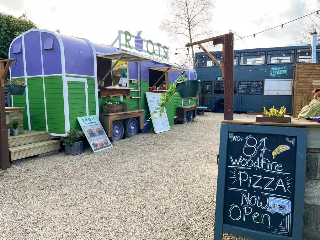 The Boat Yard food trucks at Greystones Marina